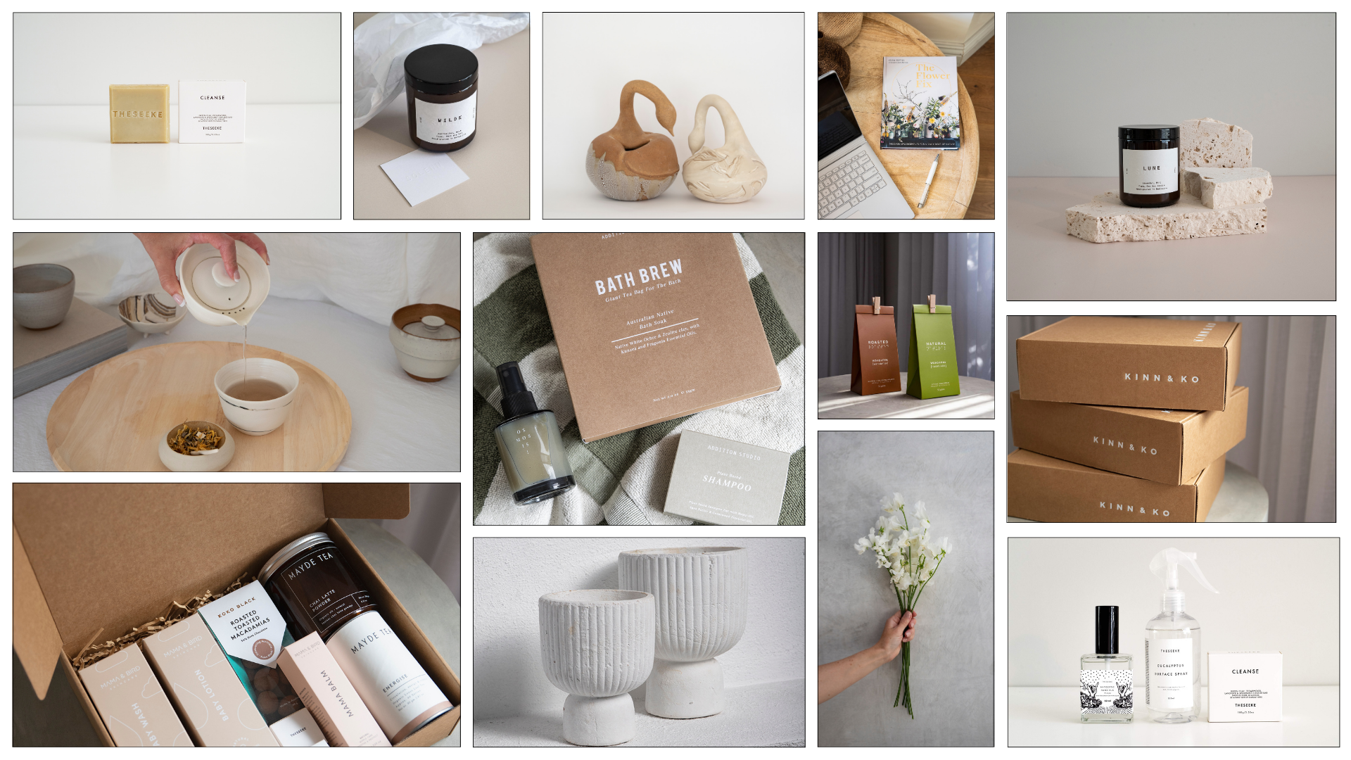 Hue and Luxe Product Photography Moodboard
